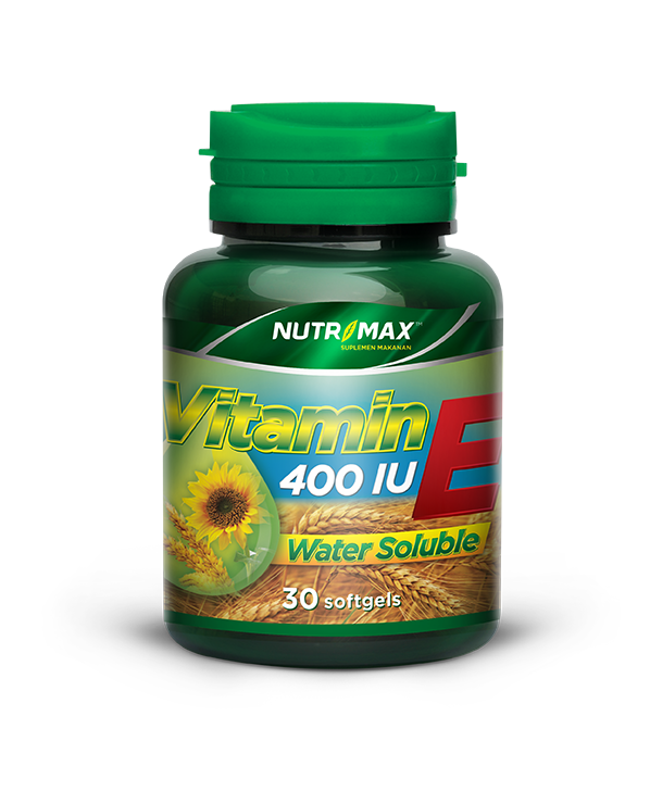 Nutrimax Vitamin E 400 IU Water Soluble 30